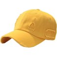 thumbnail image 1 of LinYooLi Casquette de Baseball Rétro pour Femmes Hommes Mode Manchette Solide Douce Ajustable Hip-pop pour Voyage Extérieur Danse, 1 of 7