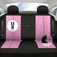 thumbnail image 4 of Car Seat Cover Fit for Jeep Patriot 2007-2017,Breathable Seat Protector Cushion,Non-Slip Protection Easy Installation Scratch Resistant Pink,Full Set(2 Row 5 Seats), 4 of 10