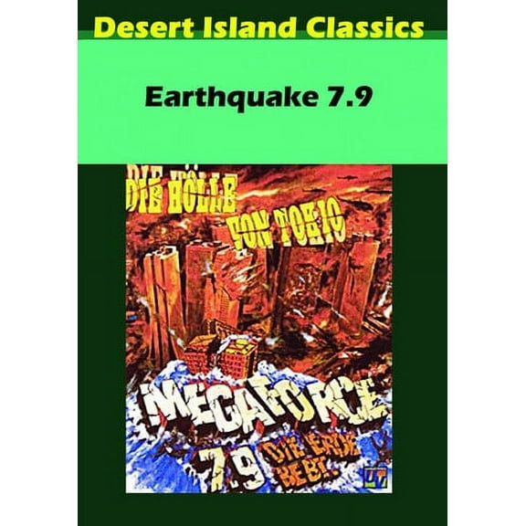 Earthquake 7.9 (DVD), Desert Island Films, Action & Adventure