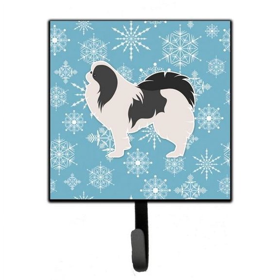 Carolines Treasures BB3537SH4 Winter Snowflake Japanese Chin Leash or Key Holder