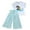 Sky Blue-A, variant on 2025 Puawkoer Girls' Top and Pants 1pc top + pants Baby Going Home Outfit Girl Baby Girl onsies Baby Girl Clothes Baby Girl Winter Clothes Spearmint Baby Kid DIY Hand Painted Homewear Set Colouring