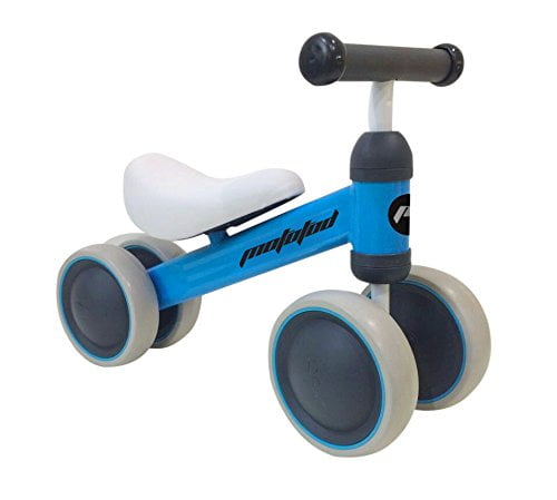 Baby Balance Bike Bicycle Mini Children Walker Toddler Toys Rides No-Pedal Blue 