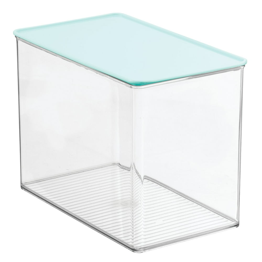 clear stackable closet bins