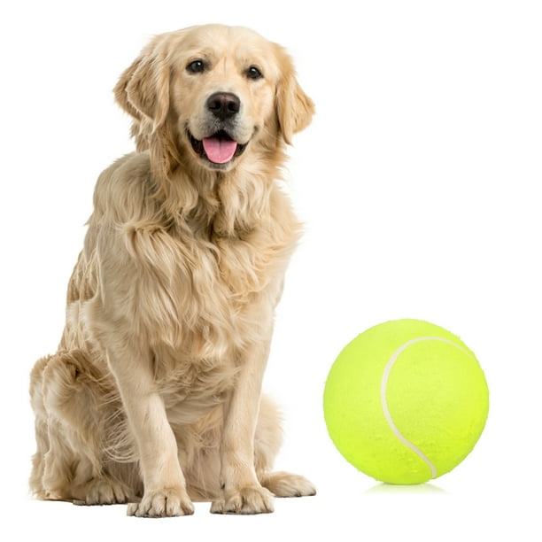 Pelota de tenis 9.5" pelota de tenis gigante oversize para adultos diversión mascotas niños TOMSHOO Pelota de tenis
