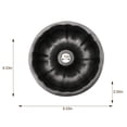 thumbnail image 3 of Tuphregyow 9 Inch Non-Stick Fluted Cake Pan Set of 2, Premium Carbon Steel Bundt Pans for Baking, Heavy Duty Tube Cake Molds black, 3 of 9