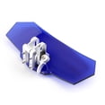 thumbnail image 4 of Universal Adjustable Windshield Screen Extension Deflector For Honda Yamaha Blue, 4 of 6