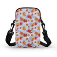thumbnail image 2 of HELLHERO Maple Leaf Crossbody Bags Double Deck Adult for Casual Travel 4.33x1.97x7.09, 2 of 7