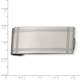 thumbnail image 4 of Pince à Billets en Acier Inoxydable Poli et Rainuré, 4 of 4
