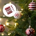 thumbnail image 2 of 24Pcs Christmas Baubles Ornament 6cm for Wedding Winter Holiday Party Decoration Christmas Tree Ornament, 2 of 9