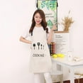 thumbnail image 3 of Prettyui Fashion Lady Women Apron Home House Kitchen Chef Butcher Restaurant Cooking Baking Dress Cooking Baking Keep Clean Bib Apron, 3 of 4