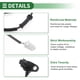 thumbnail image 3 of Sensor de velocidad de rueda ABS Unique Bargains Sensor ABS Sistema de frenos antibloqueo No. 956813E300 para Kia Sorento 2007-2009 Trasero Izquierdo, 3 of 7