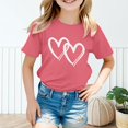 thumbnail image 3 of LNMQLPDBS Tops for Teens Sparkly Tops Girls Tween Tops Vests 8-10 Kids Easter Shirt 4t Girl Clothes Girl 4t Girls Size 10-12 Clothes, Pink 12-13 Years, 3 of 8