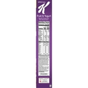 Kellogg's Special K Breakfast Cereal, Family Breakfast, Fiber Cereal, Family Size, Fruit and Yogurt, 19.1oz Box (1 Box)