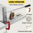 thumbnail image 6 of VEVOR Oyster Shucker Machine, Adjustable Oyster Shucker Tool Set, Stainless Steel Cutter Head Oyster Shucking Tool, Clam Shucker Tool with Handle & Clamp for Shellfish Clam in Hotel Buffets and Home, 6 of 9