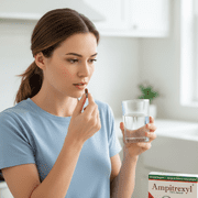 Ampitrexyl, Dietary Supplement, Formula 100% Natural, Helps Support Immune System, Vitamin C, Zinc, 30 Capsules, 500 mg