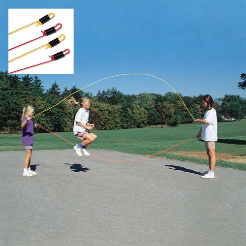 16' Vinyl Double Dutch Jump Ropes, Set of 2
