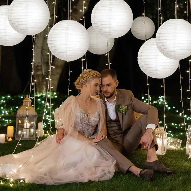 30 pcs/Lot chinois blanc suspendu rond papier lanterne mariage fête d' anniversaire décoration vacances fournitures artisanat bricolage souhaitant lampion 30 pcs/Lot chinois blanc suspendu rond papier lanterne mariage fête d' anniversaire décoration vacances fournitures artisanat bricolage souhaitant lampion