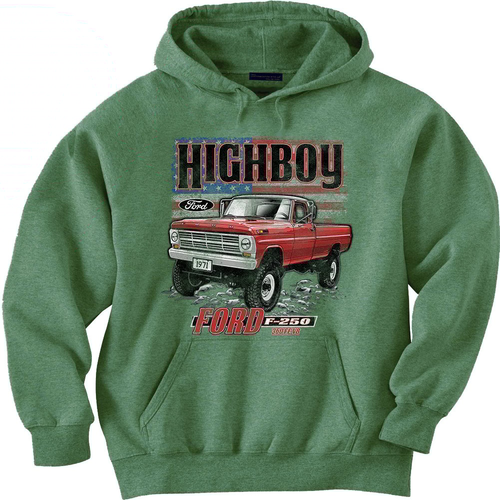 F-250 Highboy Ford Trucks Hoodie Sweatshirt Clothing Accessories Gifts Mens