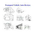 thumbnail image 3 of Electric Recliner Controller, 2 Button 5 Pin Straight Head ABS Lift Chair Hand Controller Waterproof  for Electric Wheelchairs, 3 of 7