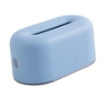 thumbnail image 2 of Caja de pañuelos de plástico Nordic Ins, dispensador de papel sencillo, estuche de almacenamiento para el hogar, dormitorio, mesa de centro, restaurante, azul cielo, 2 of 12