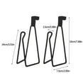 thumbnail image 3 of 2-Pack Over-The-Toilet Paper Holder | Metal Toilet Tank Hanger for Bathroom & Kitchen Organization | Space-Saving Design for Small Bathrooms & RVs, 3 of 6