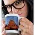thumbnail image 2 of 3drose, Canada, Quebec, Quebec City, Chateau Frontenac with Dawn Light, 15oz Mug, 2 of 6