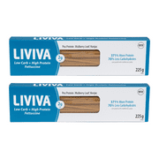 LIVIVA LOW CARB + HIGH PROTEIN FETTUCCINE, 8 oz (Pack - 2)