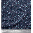 thumbnail image 1 of Soimoi Poly Georgette Fabric Floral Shirting Print Sewing Fabric Yard 42 Inch Wide, 1 of 3