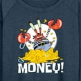 thumbnail image 3 of SpongeBob SquarePants - Mr. Krabs Money - Women's Lightweight French Terry Long Sleeve Shirt, 3 of 6