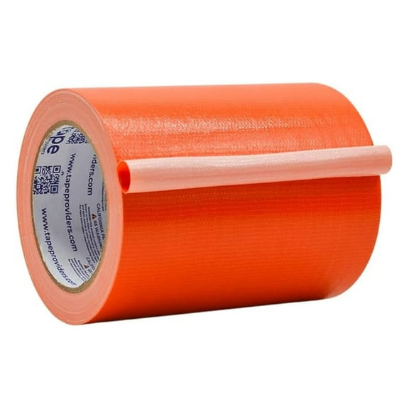 WOD DTC10 Advanced Strength Industrial Grade Racing Orange Duct Tape, 6 inch x 60 ft. Waterproof, UV Resistant For & Home Improvement