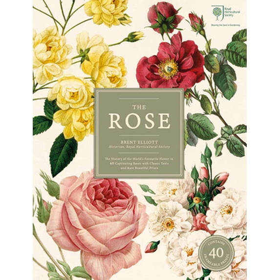 Pre-Owned The Rose: The History of the World's Favourite Flower in 40 Captivating Roses with Classic Texts and Rare Beautiful Prints (Paperback) 0233004904 9780233004907
