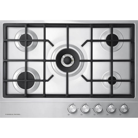 Fisher & Paykel CG305DNGX1N 30 inch Stainless 5 Burner Natural Gas Cooktop