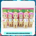thumbnail image 4 of Figuras en miniatura decorativas de la serie Glow Smiski, para baño, baño, fiestas, caja sorpresa, regalo de Navidad de Sonny Angel, 4 of 5