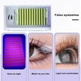 thumbnail image 3 of vnanda Glowing Eyelash Colorful Uv Fake Eyelash Extensions for Stage Performance Long Curly Lightweight Artificial Lashes Multi-colored Mix Sterilized Easy, 3 of 8