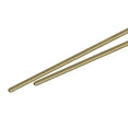 thumbnail image 6 of Uxcell 1.2mm OD 0.25mm Wall Thickness 300mm Length Brass Tube 2 Pack, 6 of 6