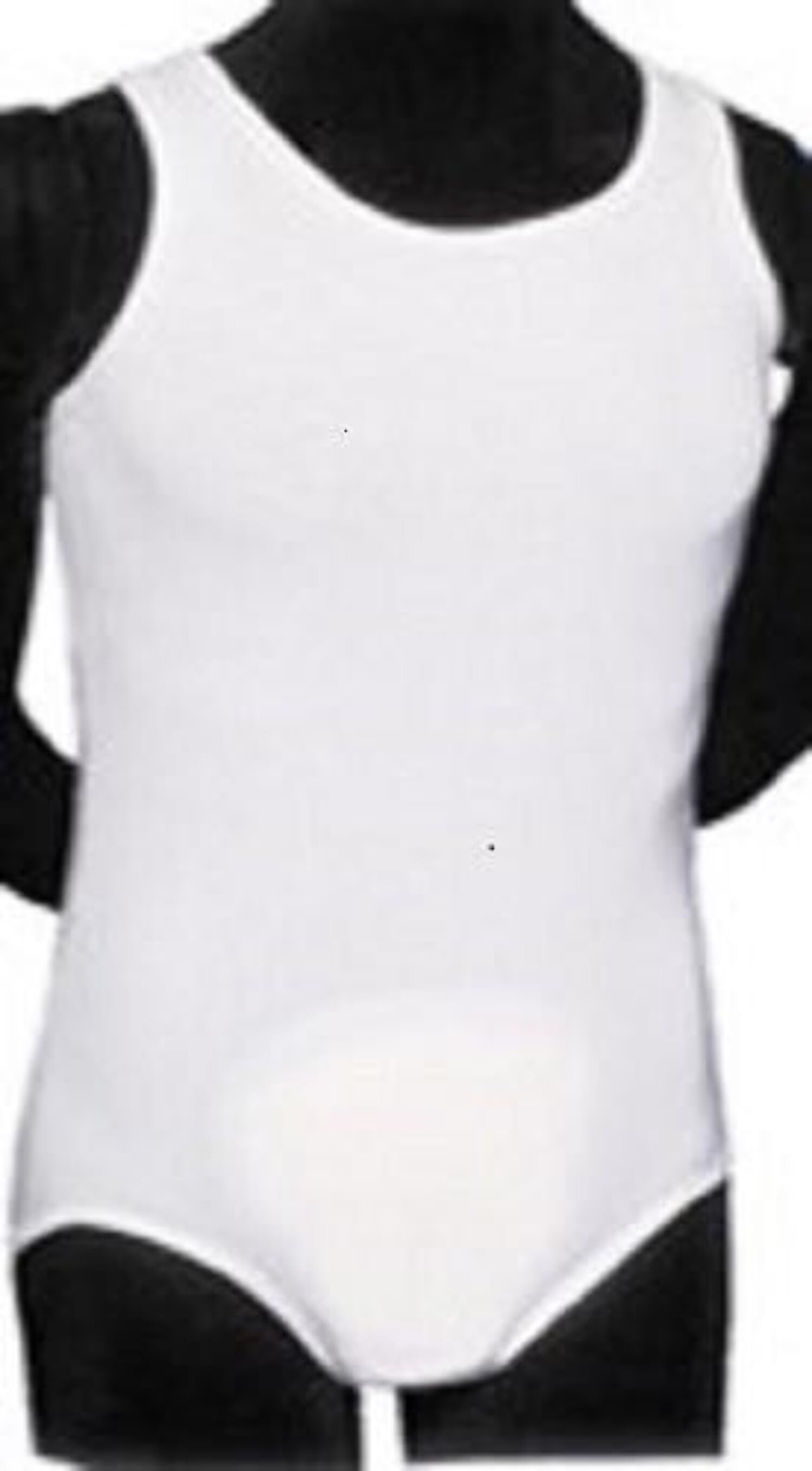 Children's Anti-Strip Onesie Bodysuit with Snaps at Shoulder and Crotch