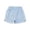 Sky Blue, variant on Daznico Cotton Retro Track Shorts for Boys Girls Elastic Waist Summer Casual Kids Shorts with White Trim,6-12 Months