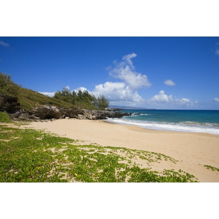 Hawaii Maui Kapalua Fleming Beach Empty White Sand Posterprint Hawaii Maui Kapalua Fleming Beach Empty White Sand Posterprint