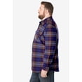 thumbnail image 5 of KingSize Men's Big & Tall Signature Plaid Flannel Shirt, 5 of 6