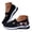 Black, variant on YLYL Women Orthopedic Knitted Loafers Floral Embroidered Arch Support Breathable Non Slip Walking Shoes