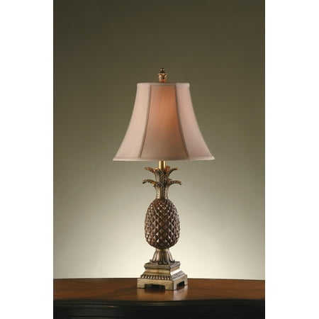 Palm Buffet Table Lamp - Palm Coast 29-Inch Table Lamp, Tropic Brown and Gold