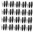 thumbnail image 5 of WHAMVOX  100 Pcs Electrical Testing Clamps Alligator Clips Leads Black, 5 of 8
