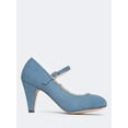 thumbnail image 3 of J. Adams Honey Heels for Adult Females - Denim Retro - 6, 3 of 4