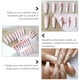 thumbnail image 4 of 24pcs Mujeres Nail Art Tips Decorative Fake Nails Cubiertas de uñas Arte de uñas parches, 4 of 6