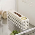 thumbnail image 4 of Deviled Egg Containers with Lid, Stackable Clear Plastic Portable Storage Box, Fridge Safe Food Storage Container, 12.2 X 4.8 X 7.08 Inches, 4 of 6