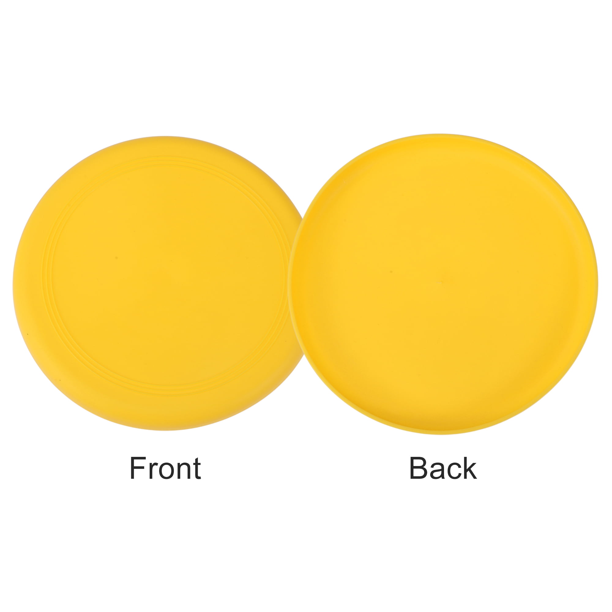 Unique Bargains Durable Bendable Flying Disc 7.87 Inch Diameter ["Yellow"]