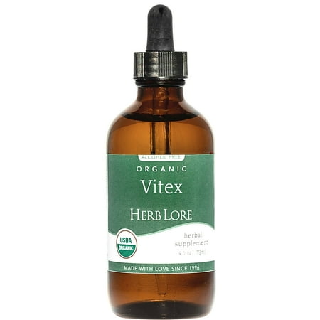 Herb Lore Organic Vitex Tincture - Alcohol Free (4 fl oz)