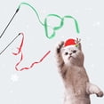 thumbnail image 2 of 3PCS Cat String Wand Toy Flexible Cat Interactive Wand Cat String Toy for Xmas, 2 of 10