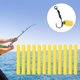 thumbnail image 5 of Cebo de espuma para pesca, palitos de espuma, señuelos de pesca, 12 piezas, aparejos en zigzag, palitos de espuma emergentes Amarillo, 5 of 9