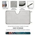 thumbnail image 3 of Windshield Sun Shade - Car Sun Shade Windshield, Reflector Sunshade Offers Ultimate Protection for Car Interior (55x30 inches), 3 of 8
